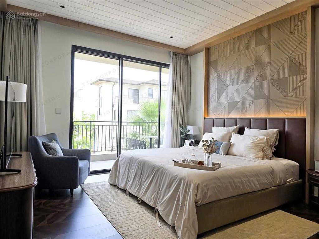 12,9 tỷ biệt thự 4 mặt sân vườn 256m² 1 trệt 2 lầu. khu đô thị nhật waterpoint cách q7 35 phút