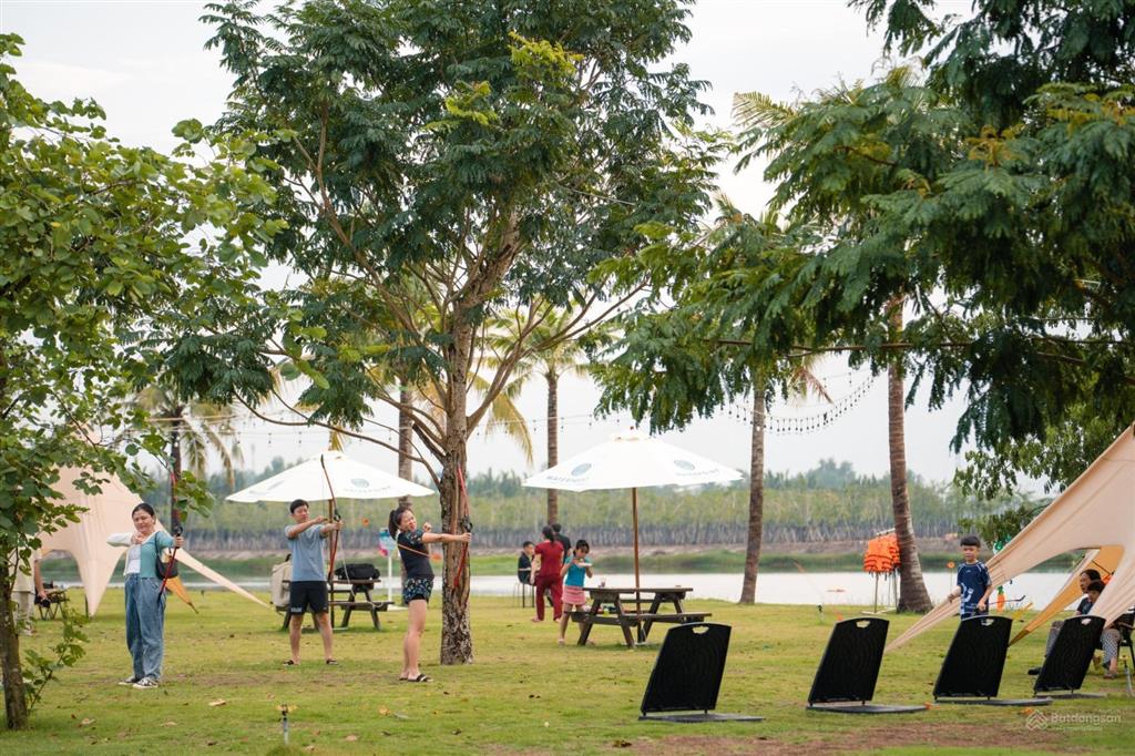 39,79tr/m2 biệt thự 480m2 view kênh đào kđt waterpoint. cách hcm 25ph. tiện ích đầy đủ. nhà sẵn