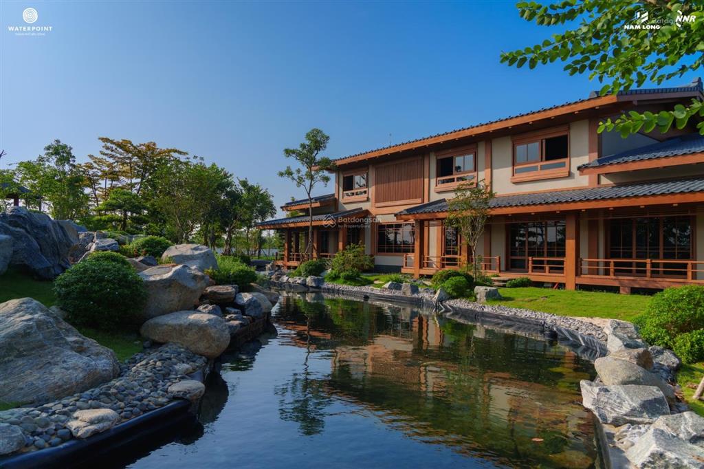 39,79tr/m2 biệt thự 480m2 view kênh đào kđt waterpoint. cách hcm 25ph. tiện ích đầy đủ. nhà sẵn