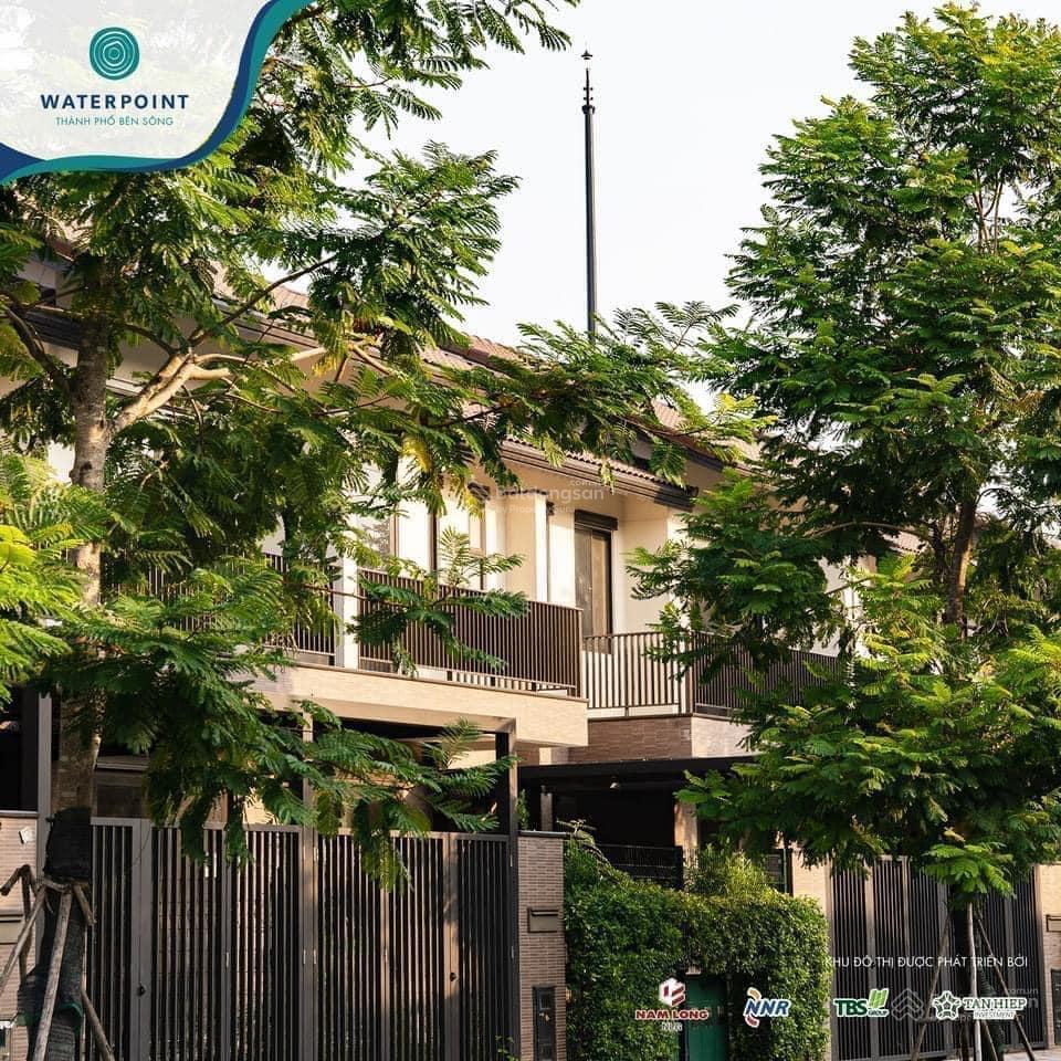 39,79tr/m2 biệt thự 480m2 view kênh đào kđt waterpoint. cách hcm 25ph. tiện ích đầy đủ. nhà sẵn