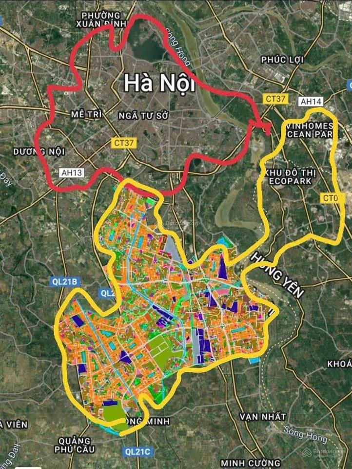 Chuyển nhượng khu đất vàng siêu to khổng lồ ngay đại đô thị vinhomes ngọc hồi