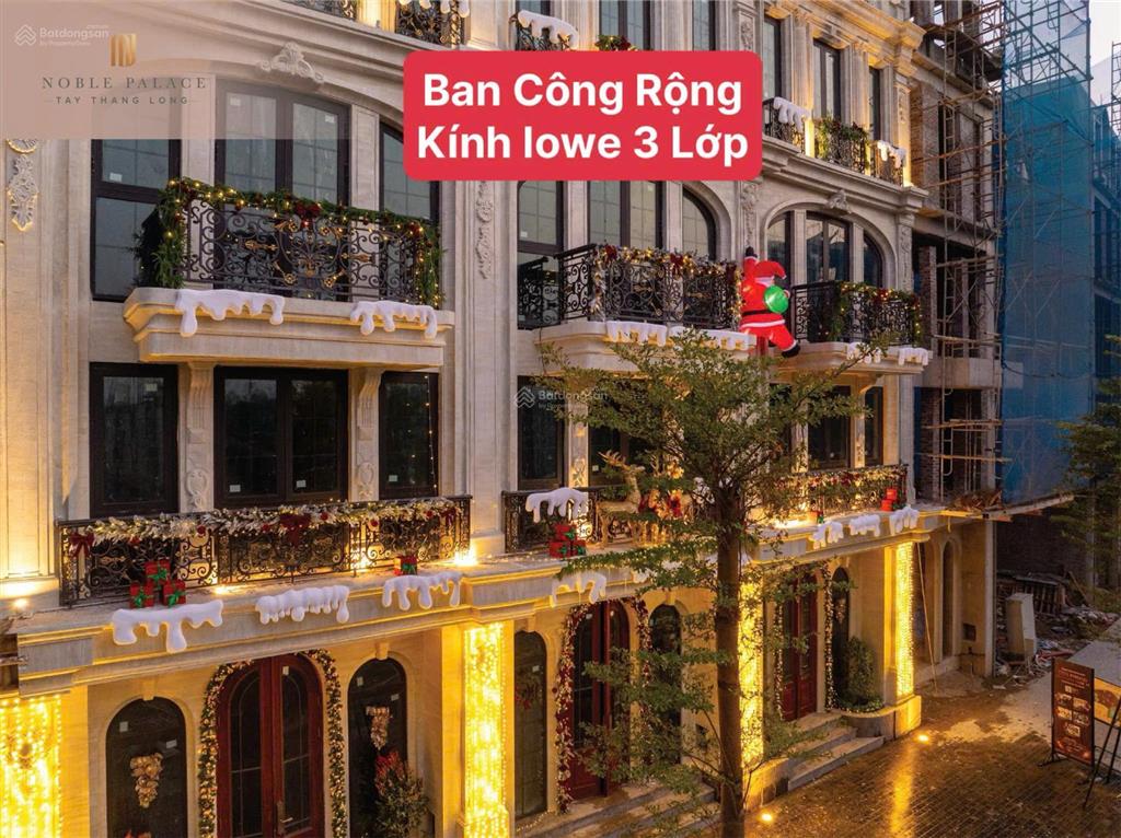 Shophouse 17tỷ  75m2, đối diện trường quốc tế, cạnh công viên 8,3ha noble palace tây thăng long