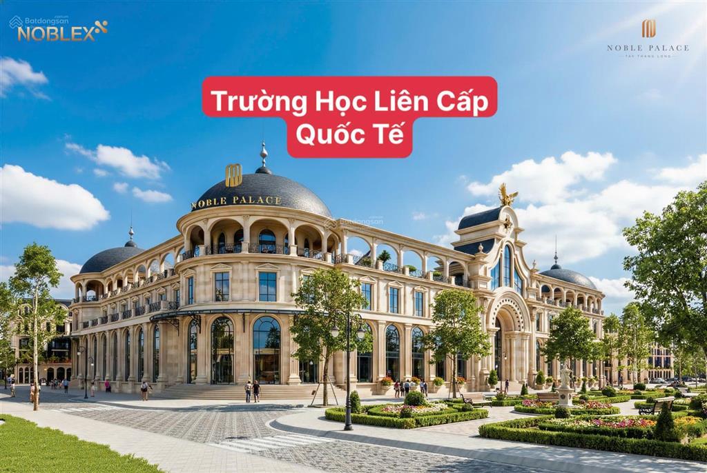 Duy nhất 01 căn góc 77m2  17tỷ bể bơi + club house dưới cửa nhà. trên trục đường lớn noble palace
