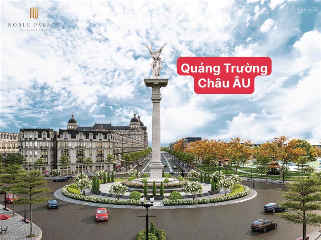 80m2  33 tỷ. shophouse 2 mặt đường 40m trục hoàng quốc việt kéo dài tại noble palace