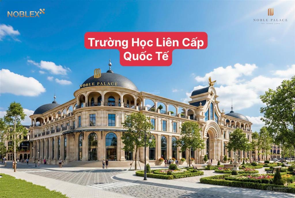80m2  33 tỷ. shophouse 2 mặt đường 40m trục hoàng quốc việt kéo dài tại noble palace