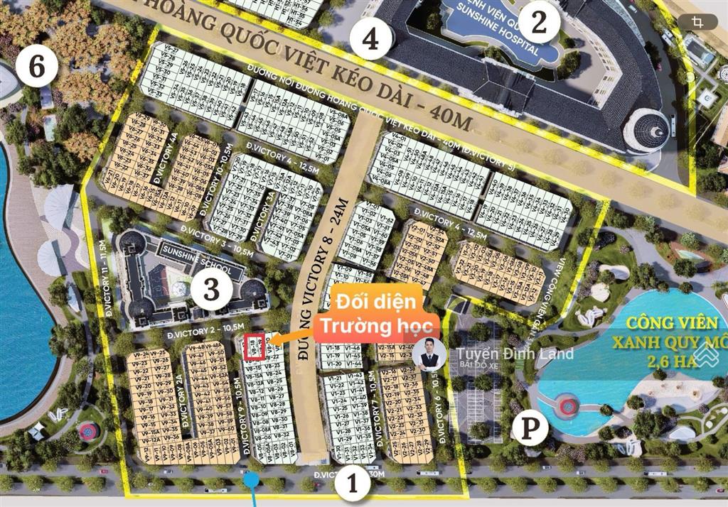 Vốn 5.4 tỷ duy nhất 01 căn đối diện trường quốc tế,cạnh công viên 8,3ha noble palace tây thăng long