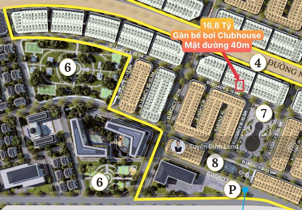 Shophouse 16tỷ đối diện bể bơi, clubhouse nằm trên trục đường 40m noble palace tây thăng long