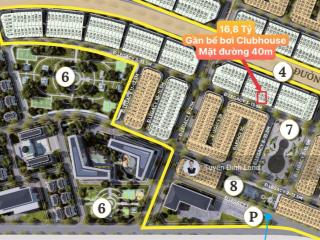 Shophouse 16tỷ đối diện bể bơi, clubhouse nằm trên trục đường 40m noble palace tây thăng long