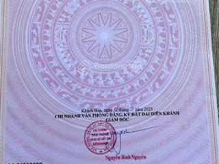 Chuộc con bán gấp hơn 700m2 sát kcn diên phú, cho nđt phân lô siêu rẻ 6tr/m2