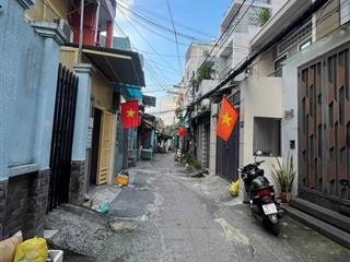 Nhà (9.4x27m), nở hậu, hẻm thông, gần mặt tiền bến bình đông p14 q8