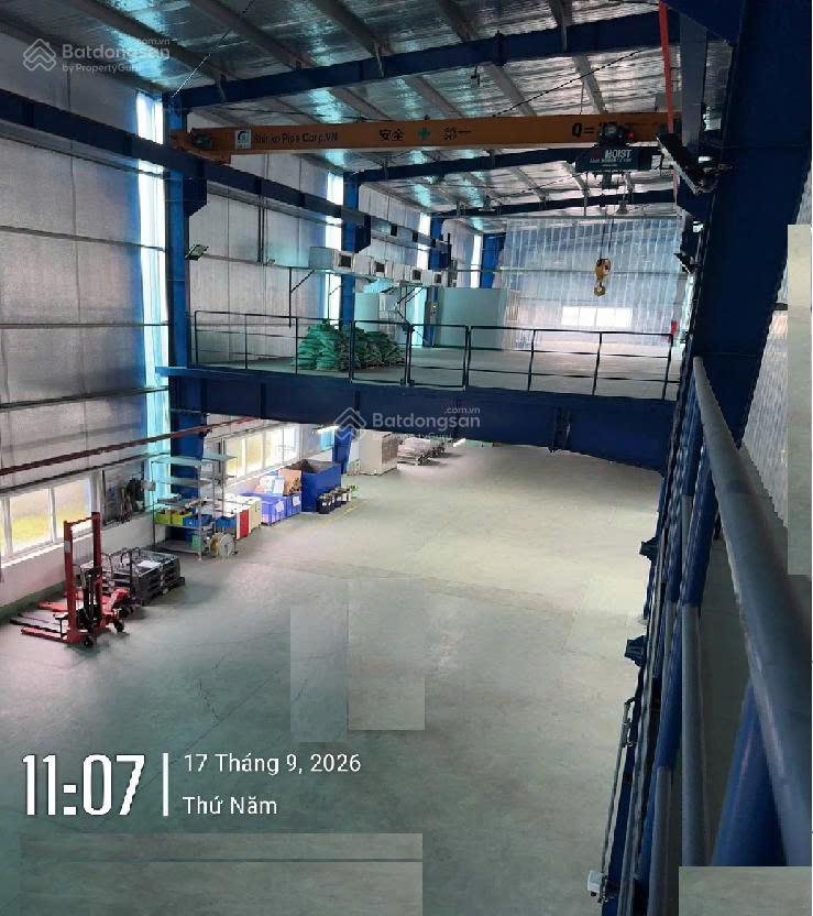 Chuyển nhượng nhà máy  kcn đồng văn  hà nam  diện tích đất 3.200 m2  dt xưởng 3.000 m2