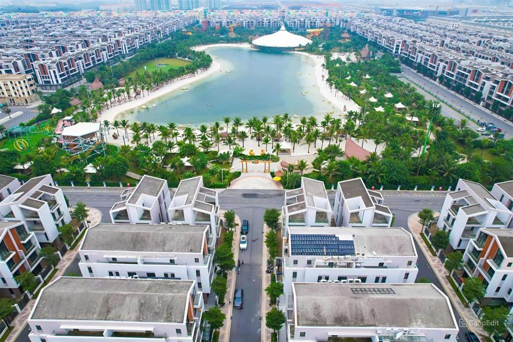 Giảm giá bán gấp biệt thự đơn lập góc ocean park 3, dt 183m2, mt 25m, cạnh hồ, giá chỉ 26,5 tỷ