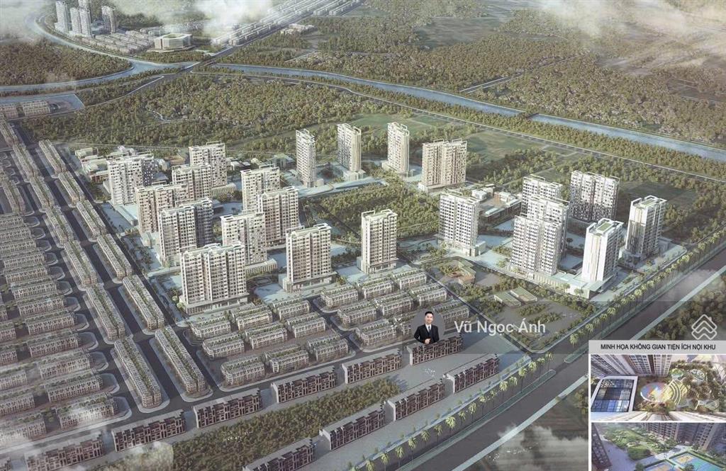 Siêu hiếm! liền kề phố biển ocp3, đối diện 30 tòa cc, 2 mặt tiền đường 20m, dt 100m2x5tx10m, 17 tỷ