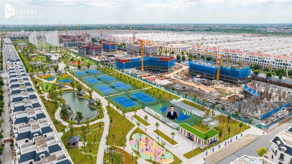 Xuất sắc! liền kề sao biển ocp2 đường 20m, 2 mặt tiền rộng 8,8m kinh doanh  dt 159m2x6t, 19,5tỷ