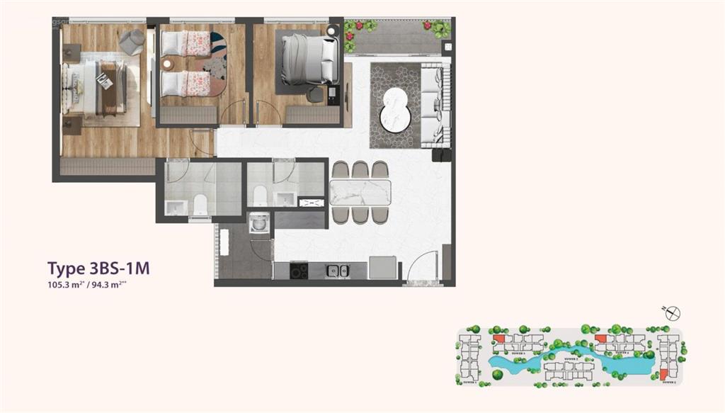 Chính chủ bán nhanh căn celesta rise 3pn dt 105m2 giá tốt thị trường căn nổi bật