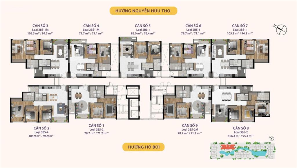 Chính chủ bán nhanh căn celesta rise 3pn dt 105m2 giá tốt thị trường căn nổi bật