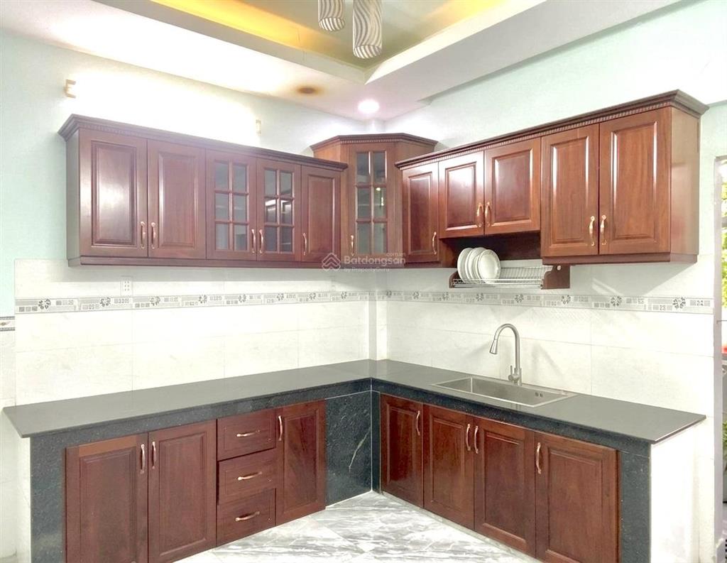 Nhà 2 mặt tiền mới xây kinh dương vương chỉ 6tỷ xíu ,dt (80m)3 tầng,đường 6m ,vào ở ngay(kk1210)