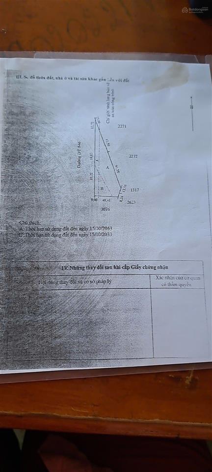 1500m2 chính chủ cao lãnh đồng tháp