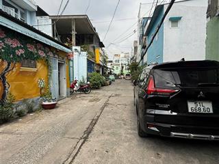 Hẻm 351 lê đại hành, hẻm nhựa 8m ô tô tránh nhau dt 87m2 3 tầng giá tốt chỉ 14,2 tỏi