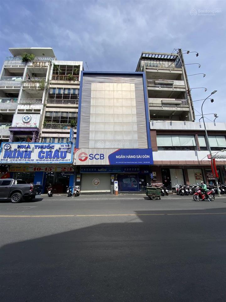 95 tỷ  mặt tiền hai ba trung  11x25m / cn 255.2m2  4 tầng / thu nhập 140 triệu / tháng