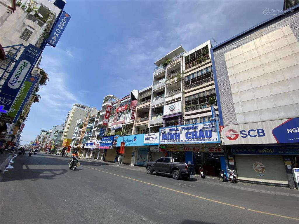 95 tỷ  mặt tiền hai ba trung  11x25m / cn 255.2m2  4 tầng / thu nhập 140 triệu / tháng