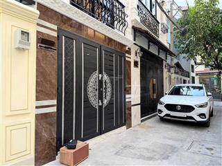 Bán nhà xây mới khu đồng bộ cao tầng  hẻm xe hơi né nhau