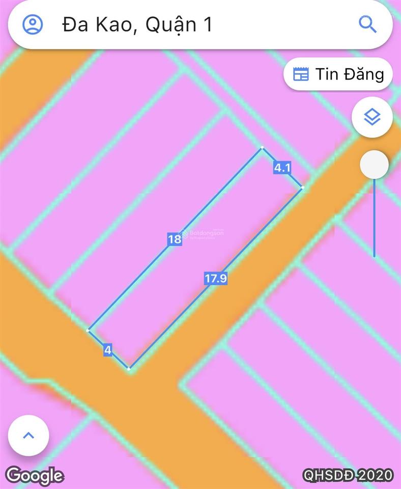 Bán nhà 2 mặt tiền kinh doanh  đa kao  quận 1