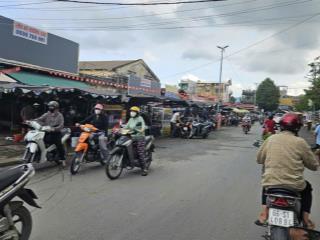 Cần bán đất mặt tiền chợ đức hòa, 89m2, full thổ, sổ sẵn, gpxd 4 tầng, 1.35 tỷ