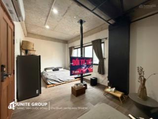 Trống ngay căn hộ dịch vụ cao cấp ~50m2 giá rẻ đường nơ trang long gần văn lang, ở liền  lân