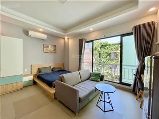 Căn hộ ban công gu tây cho thuê trung tâm phường gia định ~30m2 trống sẵn ở ngay  0817 452 ***