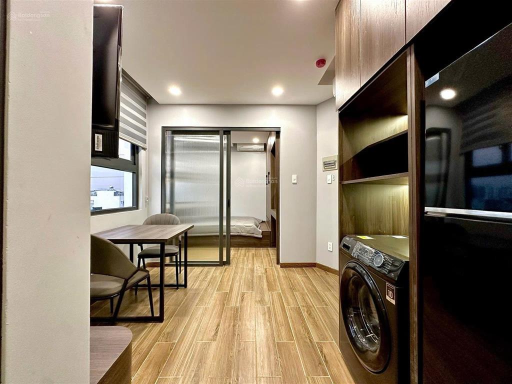 Phòng studio nội thất luxury máy giặt riêng, thang máy đ.âu cơ tân bình gần ngã tư bảy hiền