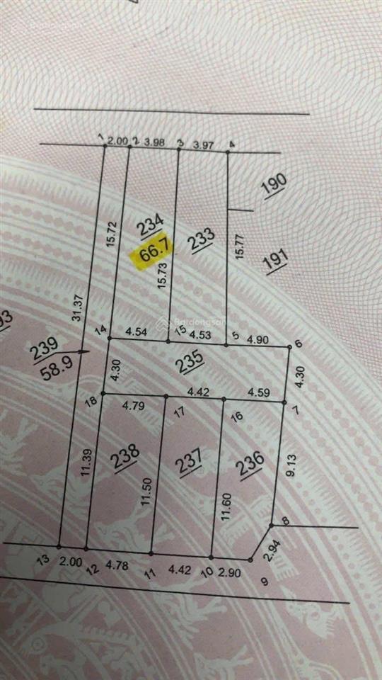 69m, đất vip vừa ra lò tại văn quán  đỗ động, thanh oai, ô tô chạy thông, kinh doanh, giá tốt.