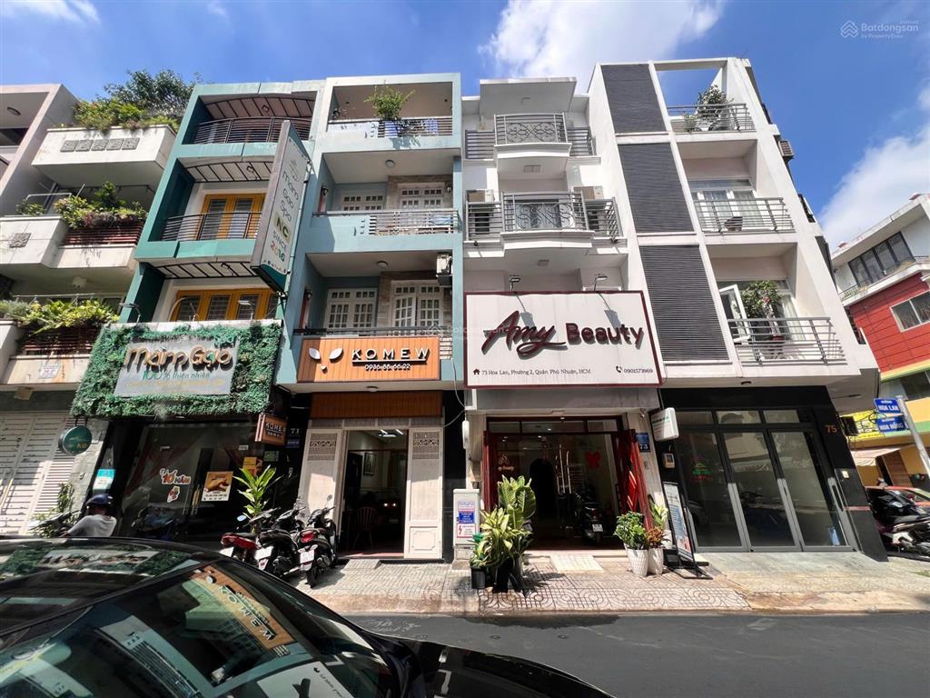 Bán nhà mặt tiền hoa lan 72m2 (đoạn đẹp)  4 tầng lõi phan xích long  tài sản giữ giá trị dài hạn