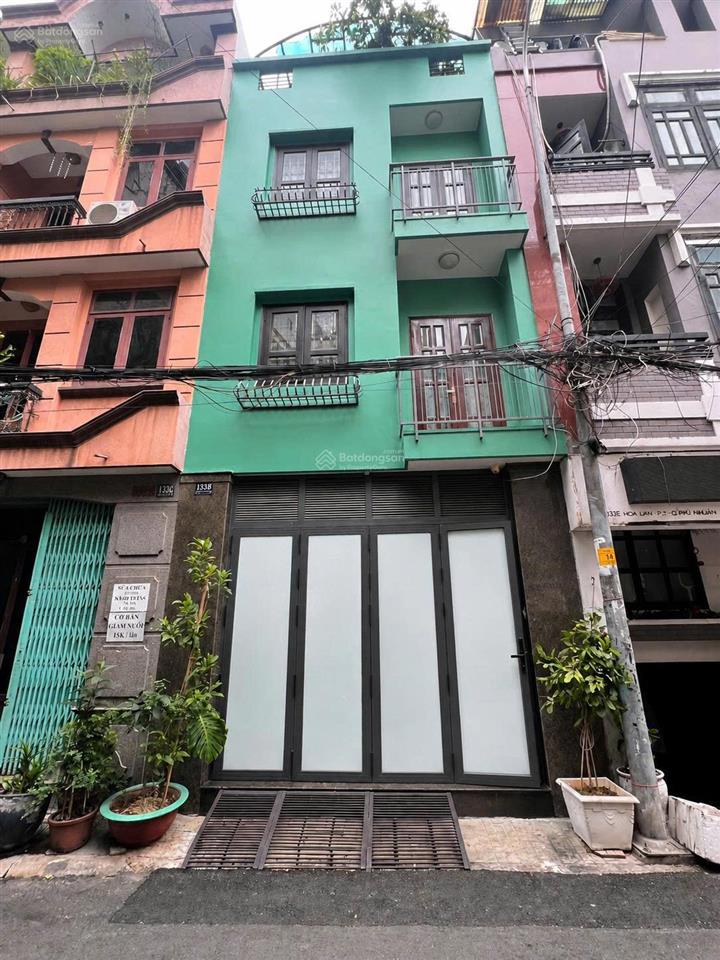 Chỉ 15,6 tỷ  có nhà hoa lan + 4 tầng + sân thượng | 5 phòng master  ngang gần 5m