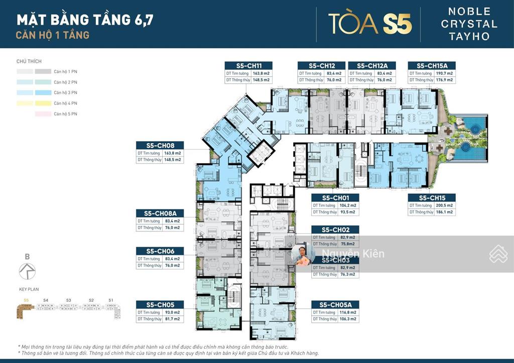 Cần bán 2pn giá 15,2 tỷ noble ctystal tây hồ