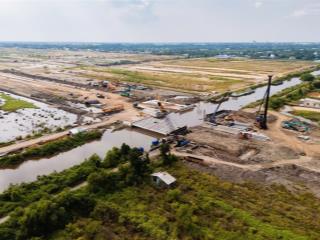 Đại đô thị 150ha gần bệnh viện qt city ngay đường kinh dương vương, 650 triệu nhận nền, shr