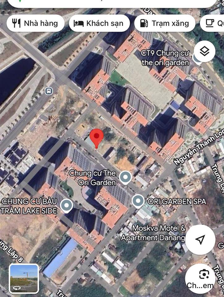Chính chủ bán lô đất 100m2 kẹp giữa 10 tòa chung cư giá 5tỷ3 tại cc ori liên chiểu đà nẵng siêu rẻ