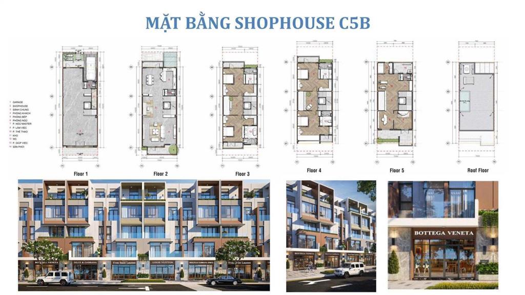 Bán căn nhà phố shophouse c5b liên chiểu  giá chỉ từ 3 tỷ thanh toán trước nhận nhà ngay