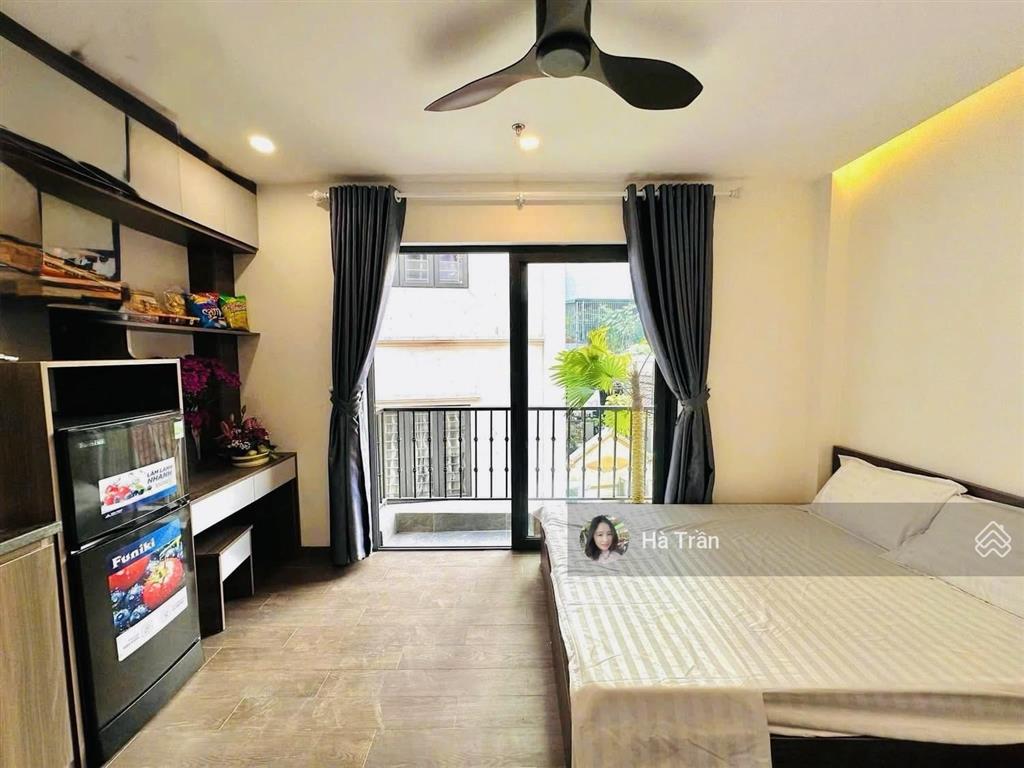 Doanh thu ~7%/năm, toà chdv phố đông tác, ba gác, ngõ thông, nở hậu, 79m2*7t*18pkk, thang máy, pccc