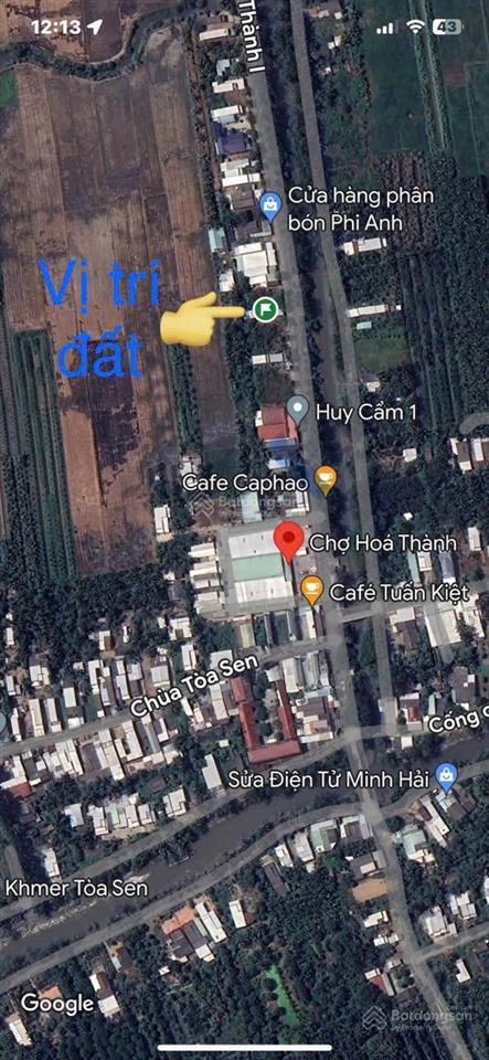 Bán đất nền 100m2 tại dự án tđc đông thành hoá thành gần sát chợ hoá thành