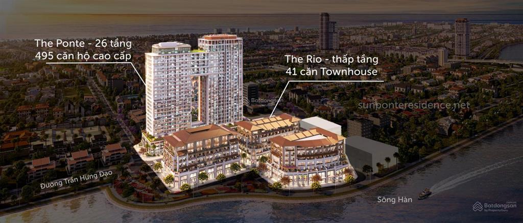 Bán căn 1pn 52m2 tầng cao view trực diện sông hàn giá chỉ 6 tỷ tặng gói nội thất