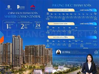 Nhận booking the global city  masteri cosmo central (ct4)