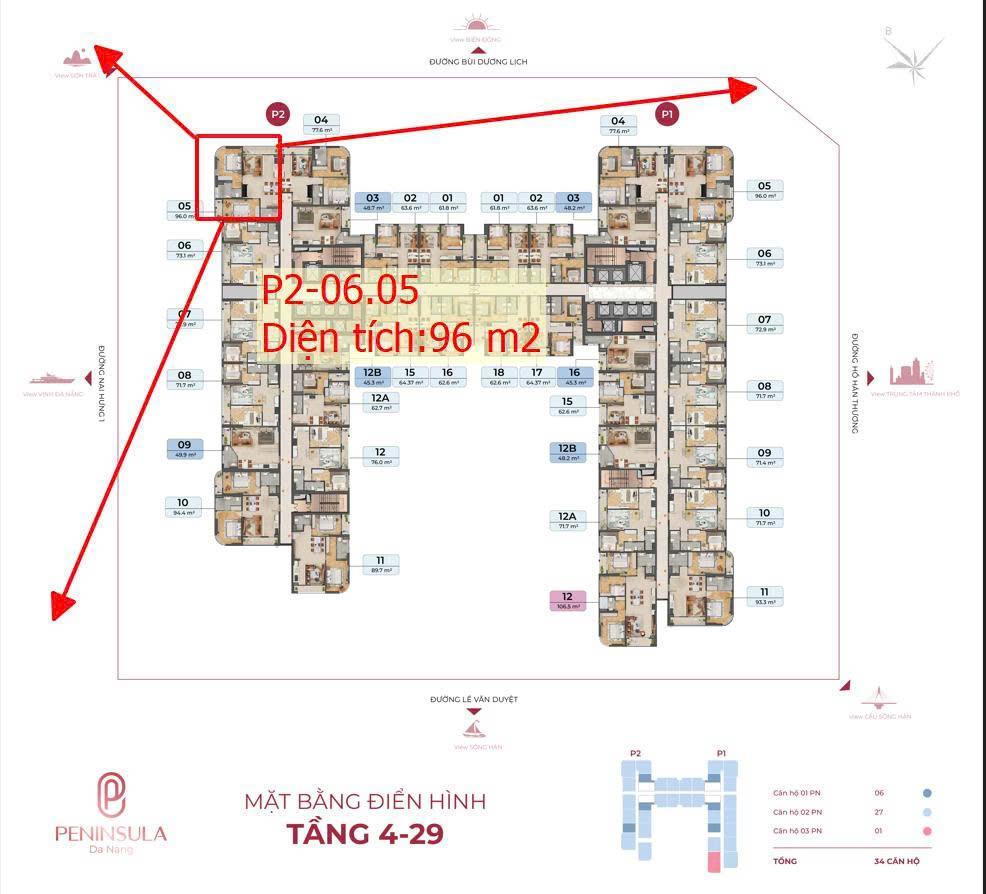 Giá từ cđt  căn hộ góc view vịnh đà nẵng & cầu thuận phước không gian sống đẳng cấp