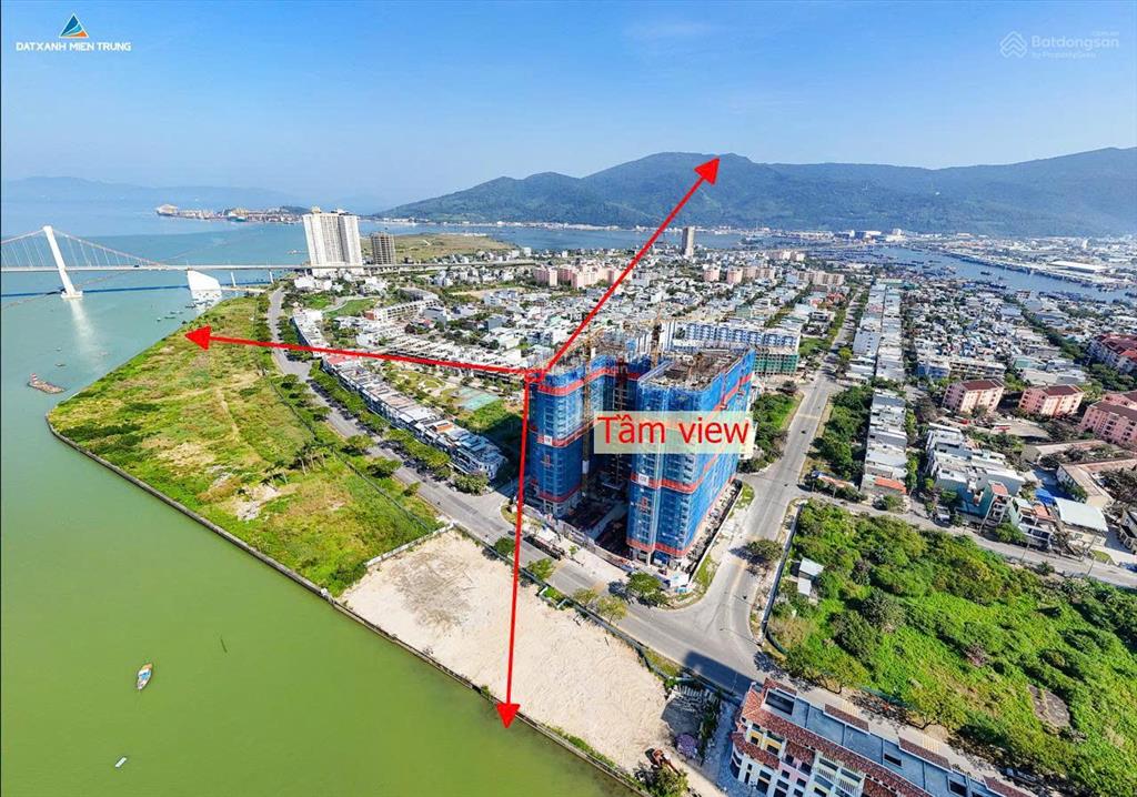 Căn hộ góc view sông hàn, vịnh đà nẵng & cầu thuận phước