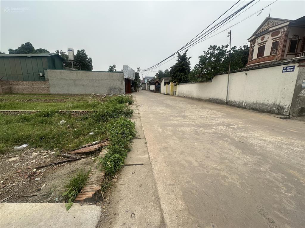 Bán đất tại thắng hữu, giá 24tr/m  dt 100m2, pháp lý đầy đủ.