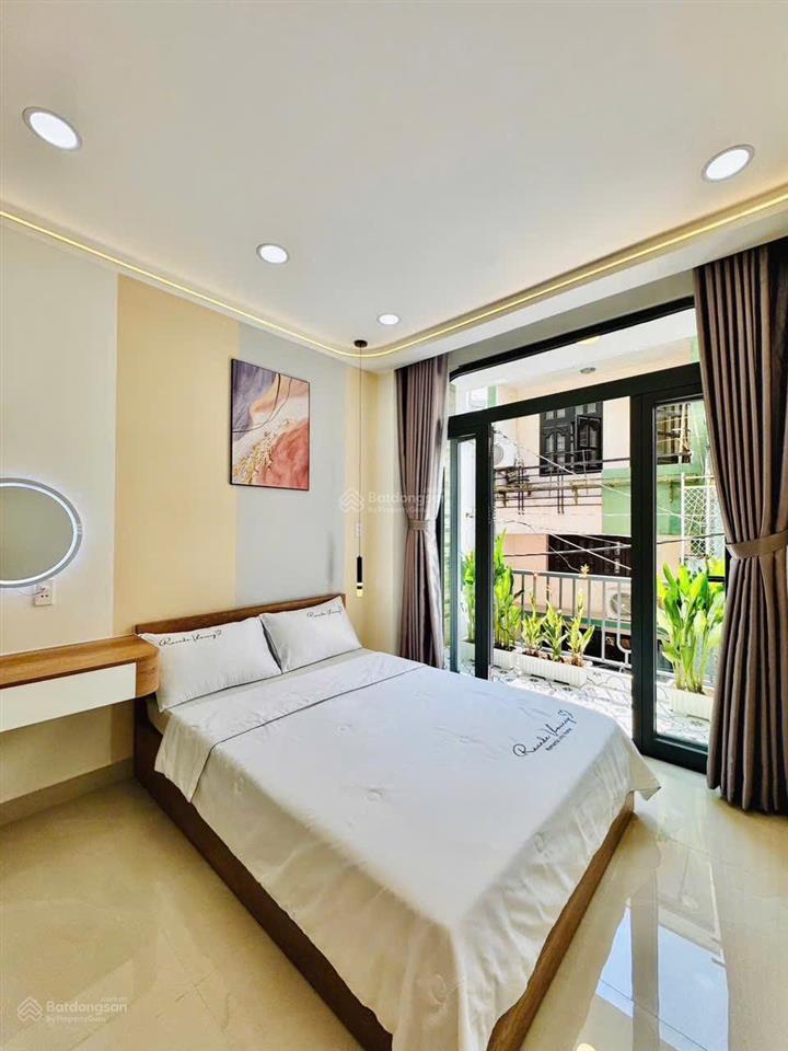 44m chỉ 5.4 đ.ồng hẻm xe tải  nhà mới 3 lầu bình tây quận 6