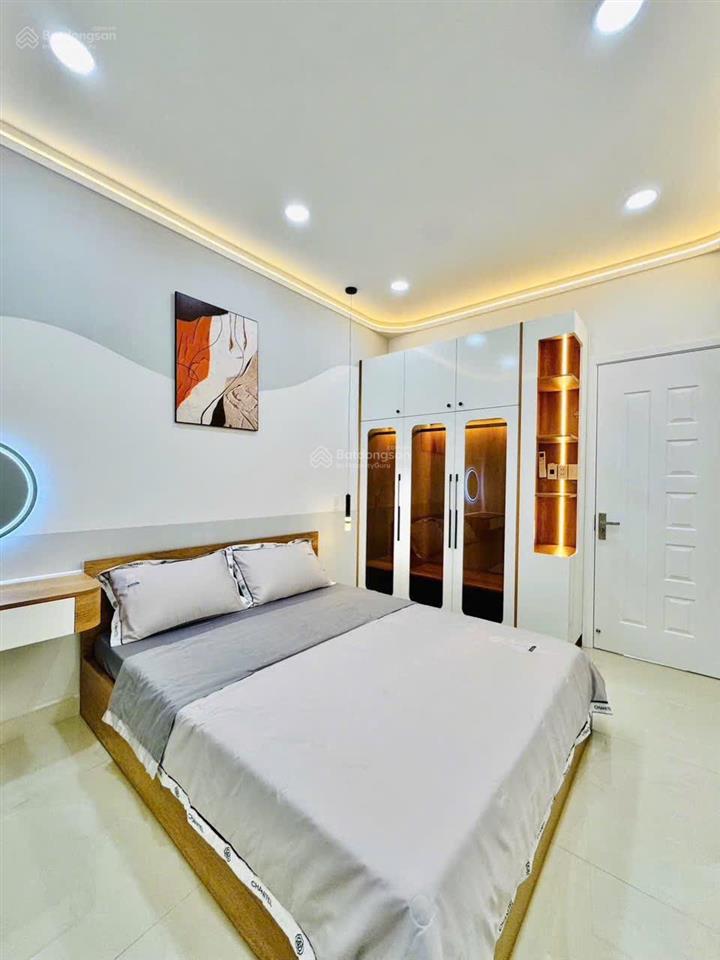 44m chỉ 5.4 đ.ồng hẻm xe tải  nhà mới 3 lầu bình tây quận 6