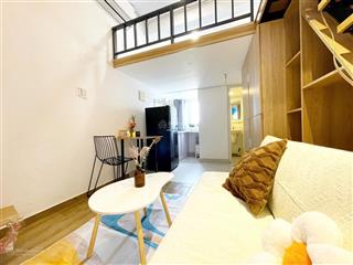 Cho thuê căn hộ có gác  thang máy  view landmark full nt  gần hàng xanh