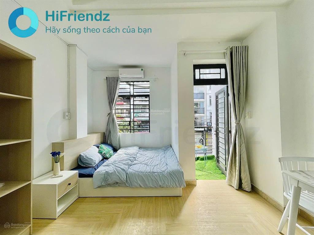 Cho thuê căn hộ studio  bancol  full nt  gần học viện cảnh sát