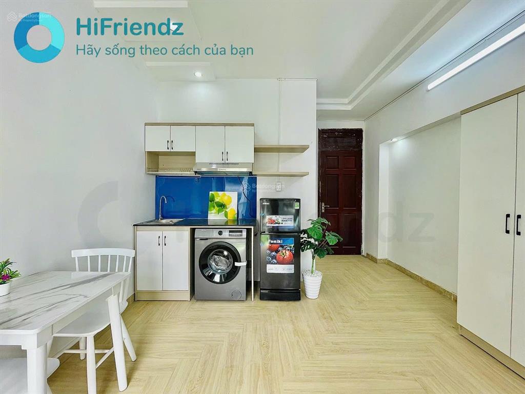 Cho thuê căn hộ studio  bancol  full nt  gần học viện cảnh sát